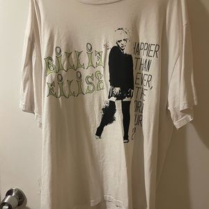 Billie Eilish Happier than Ever Tour Shirt